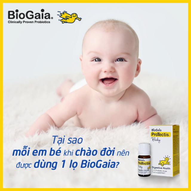 TẠI SAO nên chọn - BIOGAIA PROTECTIS cho bé?