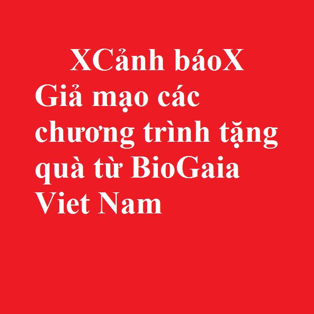 ​[Cảnh báo] Giả mạo các chương trình tặng quà từ BioGaia Viet Nam